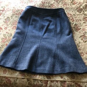 Kors Michael Kors blue wool skirt size 12, runs small
